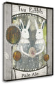 "Two Rabbits Pale Ale" By Sarah Ogren, Giclee Print on Gallery Wrap Canvas