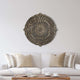 Aged Rosette Medallion Wall Decor