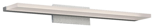 WAC Lighting Level 24"LED Bath Vanity & Wall Light in Brushed Aluminum