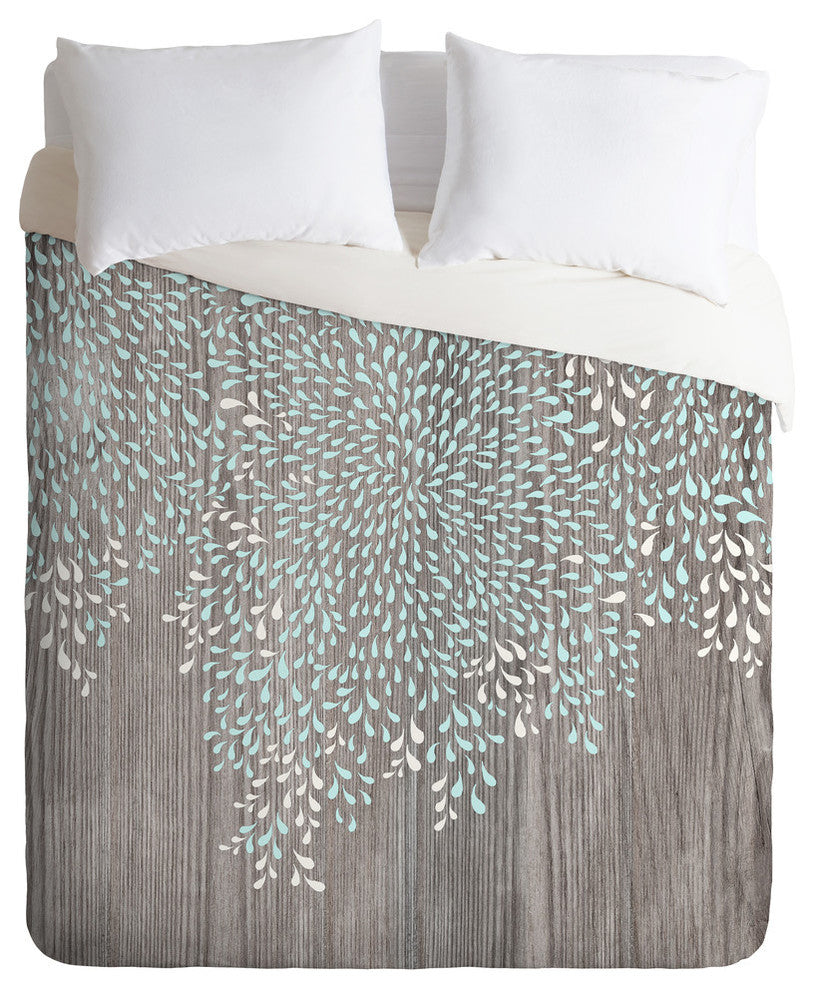 Deny Designs Iveta Abolina Coastal Raindrops Duvet Cover - Lightweight
