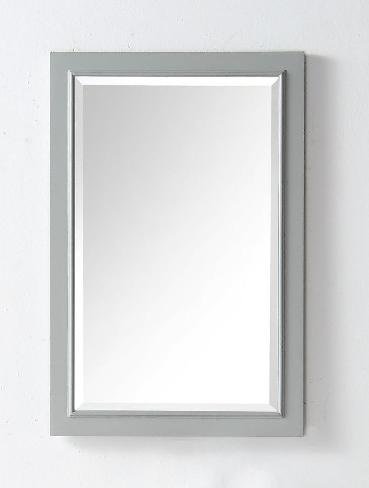 Legion Furniture 20"x30" Vanity Mirror, Cool Gray