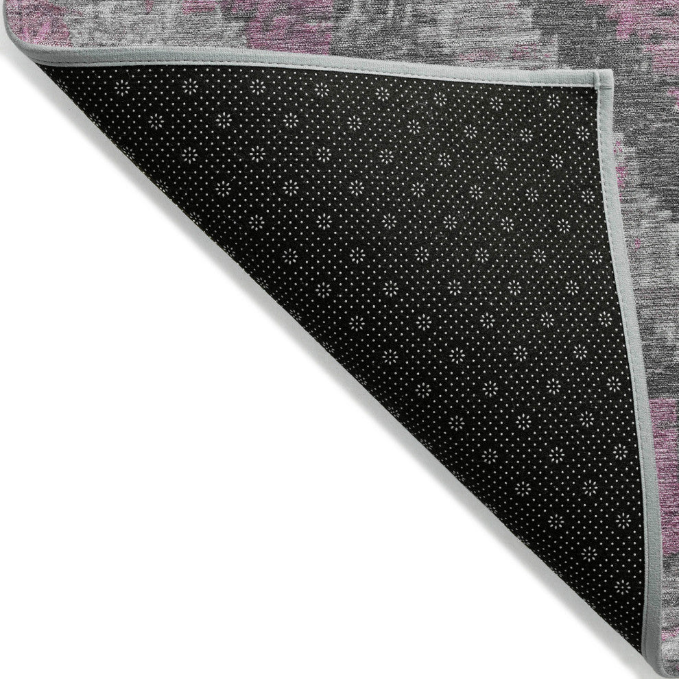 Machine Washable Indoor/Outdoor Chantille ACN1890 Blush 5' x 7'6" Rug