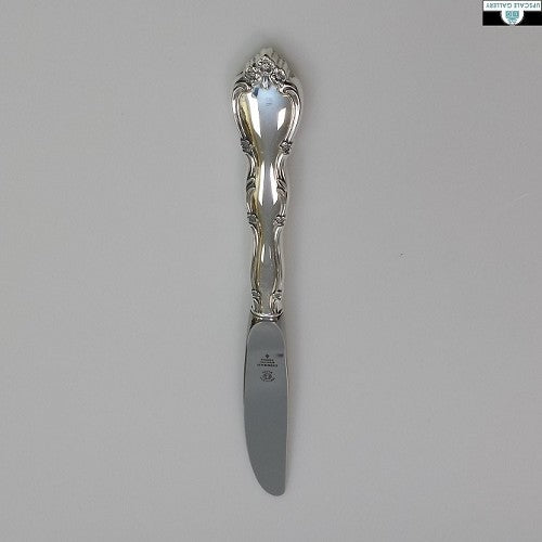 Gorham Sterling Silver Rose Tiara Place Knife