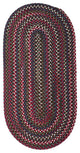 Colonial Mills Chestnut Knoll CK77 Amber Rose Traditional Area Rug, Oval 2'x6'
