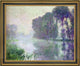 Gustave Loiseau by the Eure River Afternoon Fog Effect Canvas Print, 20"x25"