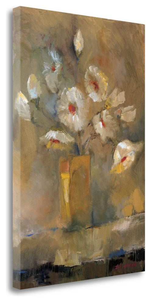 "Flowers In Spring" By Zipi Kammar, Giclee Print on Gallery Wrap Canvas