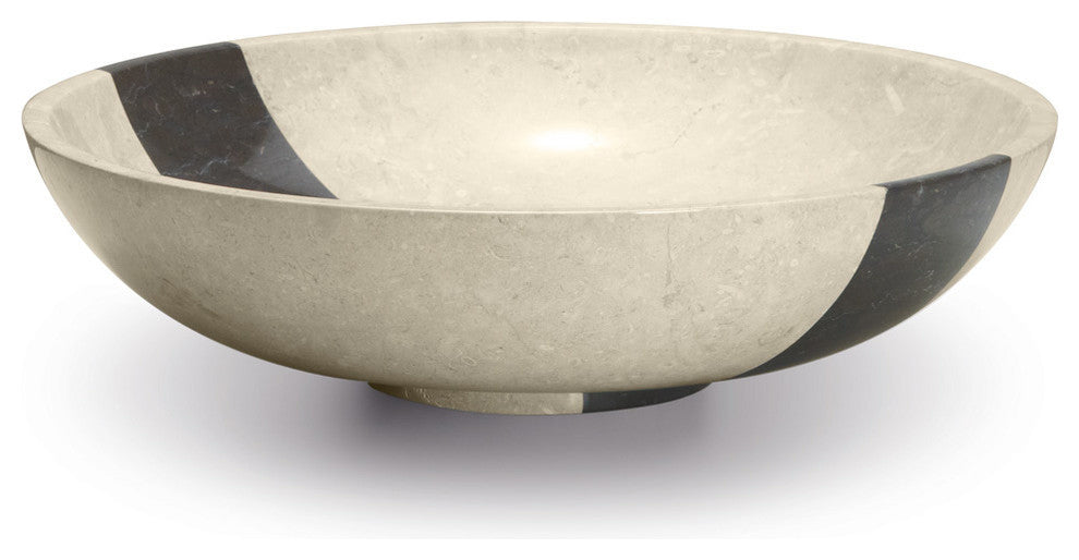 Copalto Contemporary Marble Sink, Beige