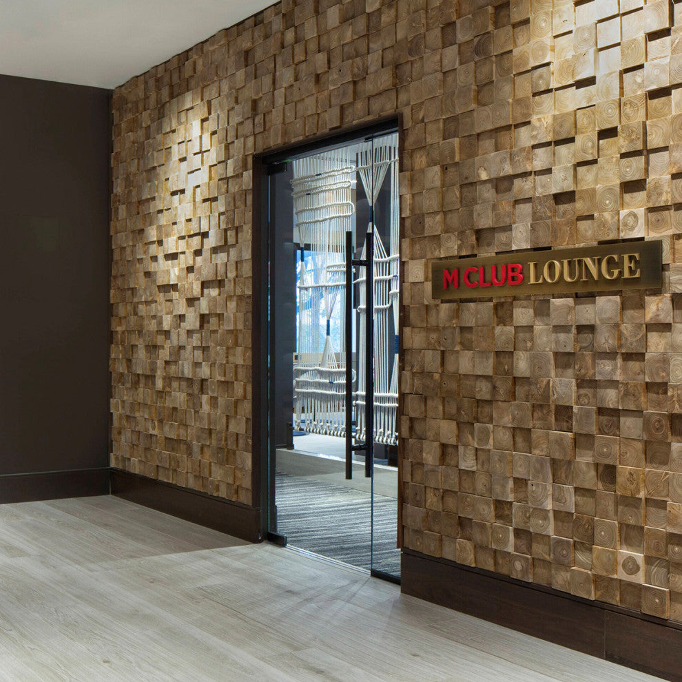 Jungle80 Reclaimed wood tiles Wonderwall Studios - 2.47 Sq.ft. Per Box