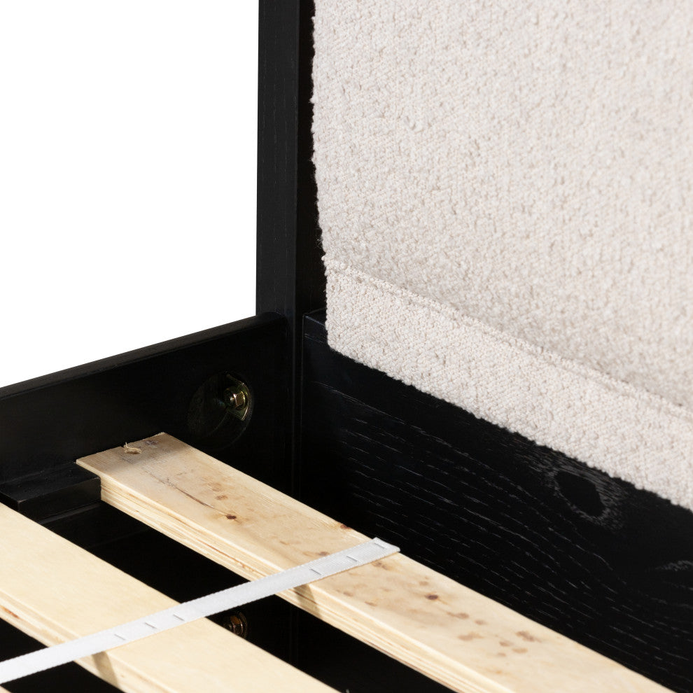 Rosedale Bed-Ebony Oak- Queen