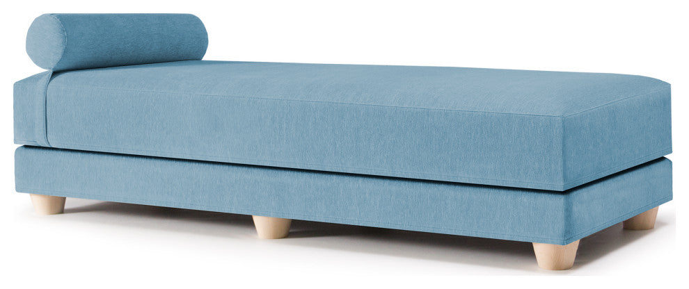 Alon Daybed Queen Size Convertible Sleeper, Turquoise Chenille