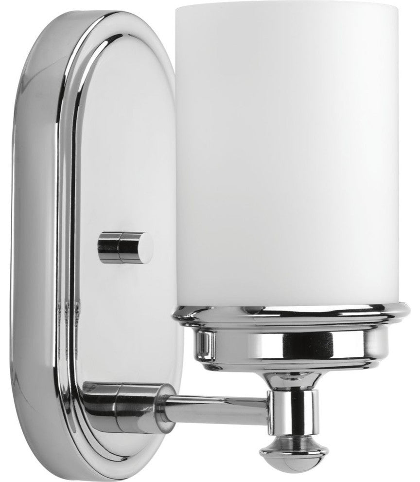 Glide 1-Light Bath, Polished Chrome