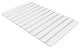 CastelloUSA Diatomite Quick-Dry Stone Bath Mat, 34"x21", Large, White