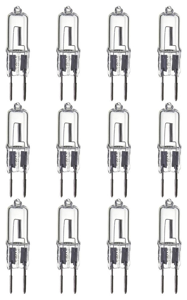 Sunlite 100 Watt, Single Ended T3.5, Gy6.35 Bi Pin Base, Clear, 10 Pack