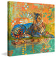 "South China Tiger" Painting Print on Canvas by Evelia