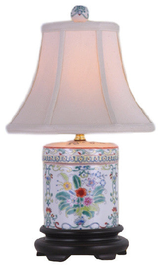 Blossom Porcelain Jar Table Lamp