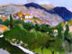 Joaquin Sorolla Y Bastida Mountains at Jaca Premium Canvas Print