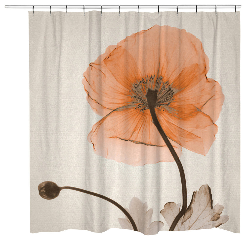 Poppy Harvest Shower Curtain