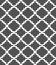 Dark Gray Trellis Rug By Cozy Rugs, 6'8''x10'