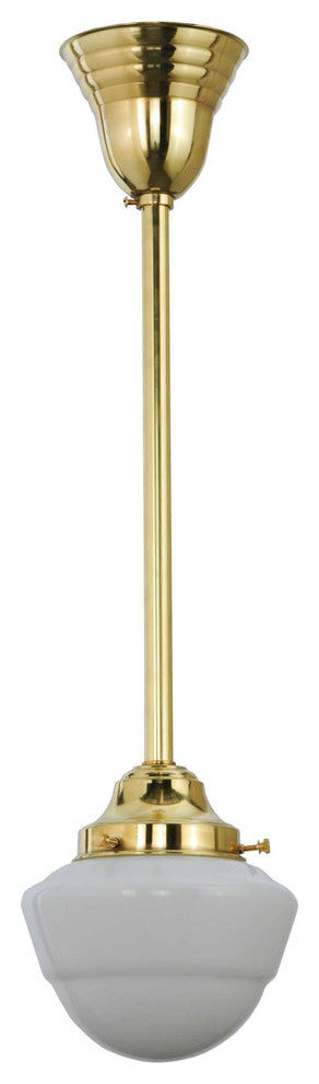 Meyda lighting 143859 7"W Revival Schoolhouse With Emma Globe Pendant