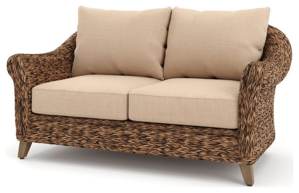 Cayman Loveseat, Heritage Brown