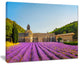 "Abbey of Senanque Lavender Flowers" Landscape Wall Art Print, 20"x12"