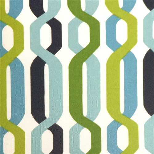 Pillow Decor - Waverly New Twist Aquarium 20 x 20 Outdoor Pillow