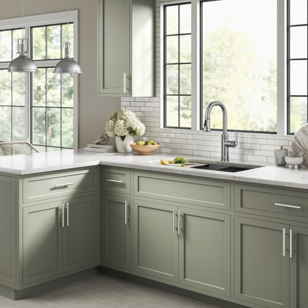 Sellette Pull-Down Kitchen Faucet, Spot Free Stainless Steel, Model Kpf-4102sfs