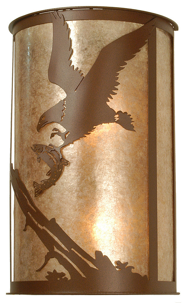 12W Strike of the Eagle Wall Sconce