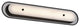 Tramore, Wall Sconce , 30", Matte Black, Alabaster