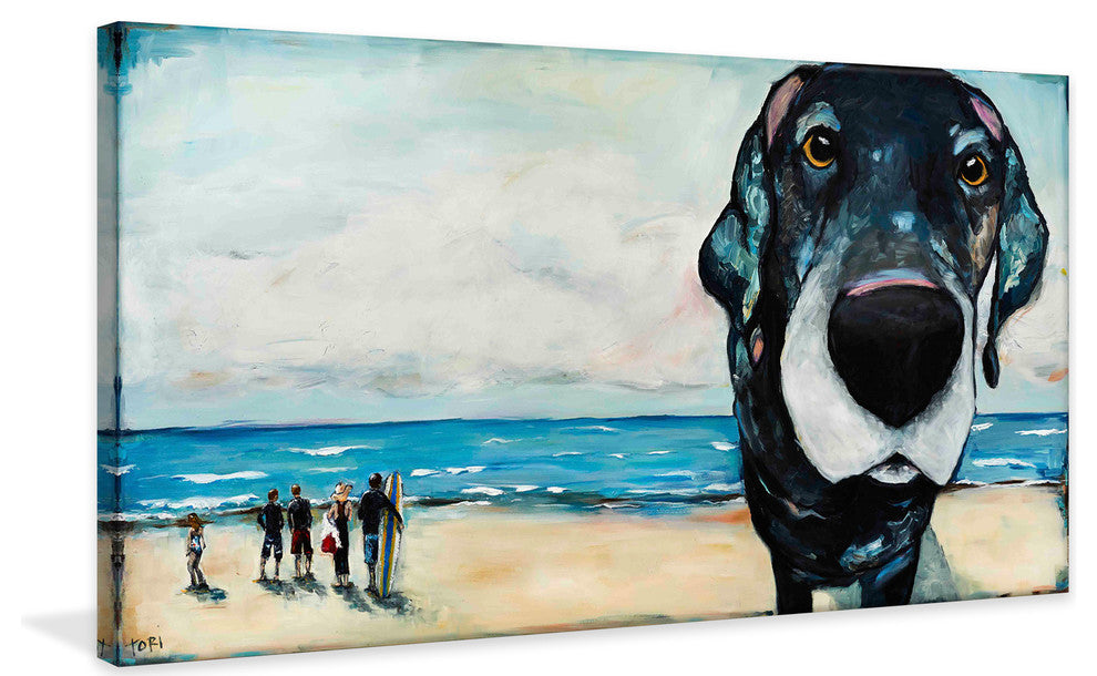 "Macdaddy" Painting Print on Canvas by Tori Campisi