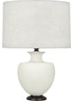 Michael Berman Atlas Table Lamp, Matte Lily With Patina Bronze