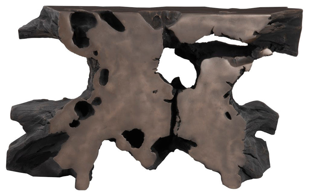 Venice Freeform Console, Bronze