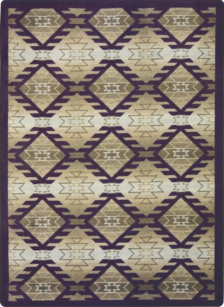 Kaleidoscope Rug, Canyon Ridge, 7'8"x10'9", Twilight