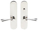 Breeze Lever, Tubular Passage With Privacy Bolt, RH, Polished Stainless Steel
