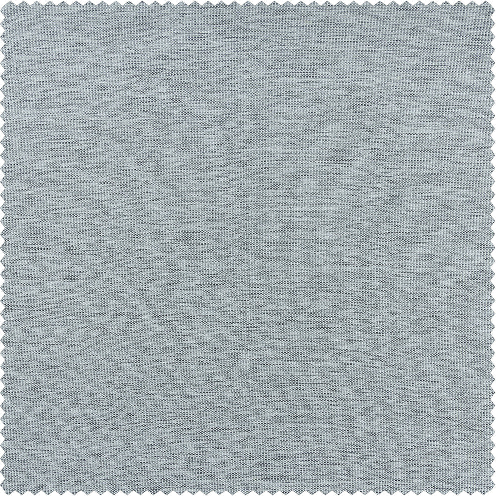 Bellino Blackout Room Darkening Curtain Single Panel, Gulf Blue, 50"x84"