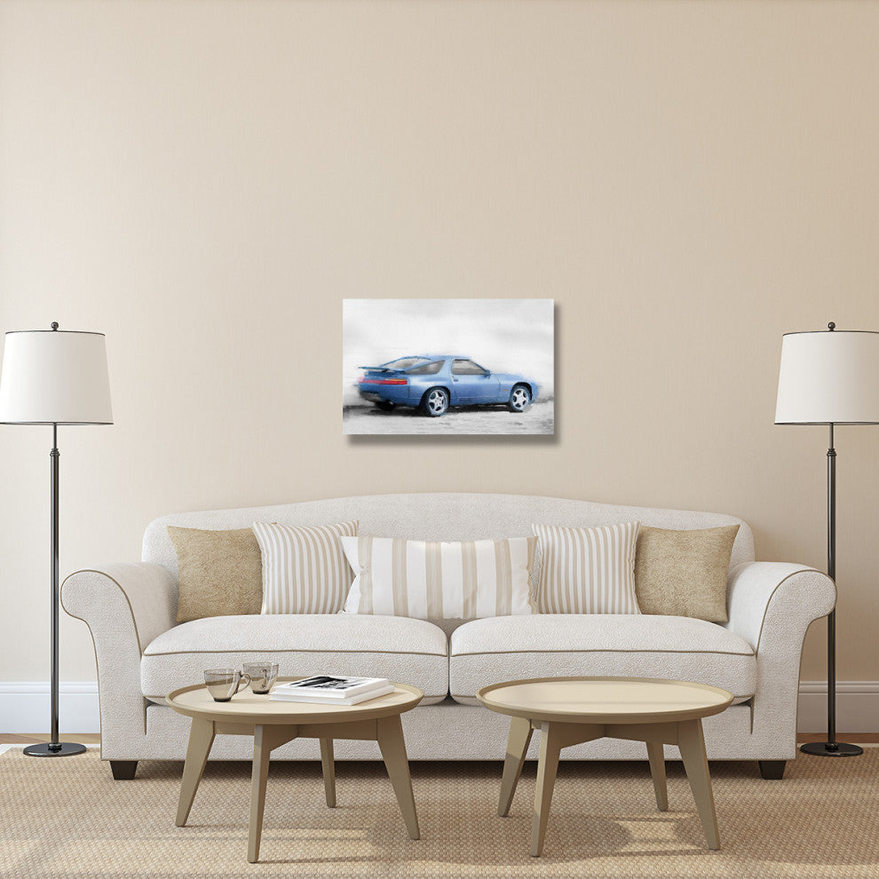 "Porsche 928 Watercolor" Fine Art Print