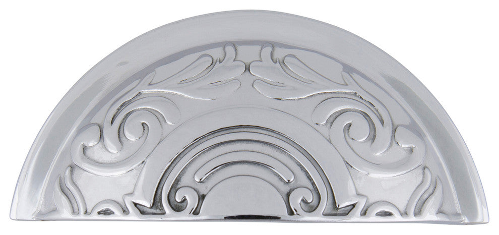 Nostalgic Warehouse Cup Pull Victorian, Bright Chrome