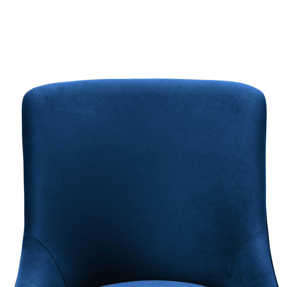 Beatrix Navy Office Swivel Chair - Navy