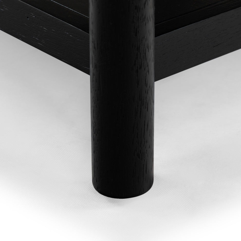 Safavieh Couture Jaylessa 1 Drawer End Table, Black