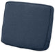 Patio Lounge Back Cushion, Heather Indigo Blue, 21"x22"x4"