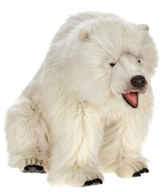 Polar Bear Seated Large Stuffed Animal