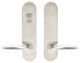 Stratus Lever, Tubular Dummy Entry With Dummy Cylinder, Satin Stainless Steel