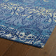 Kaleen Hand-Tufted Mercery Azure Wool and Viscose Rug, 5'x7'9"