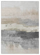 Machine Washable Indoor/Outdoor Chantille ACN1880 Ivory 3' x 5' Rug