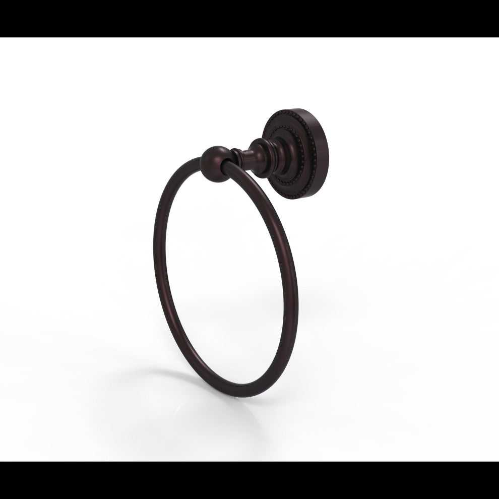 Dottingham Towel Ring, Antique Bronze