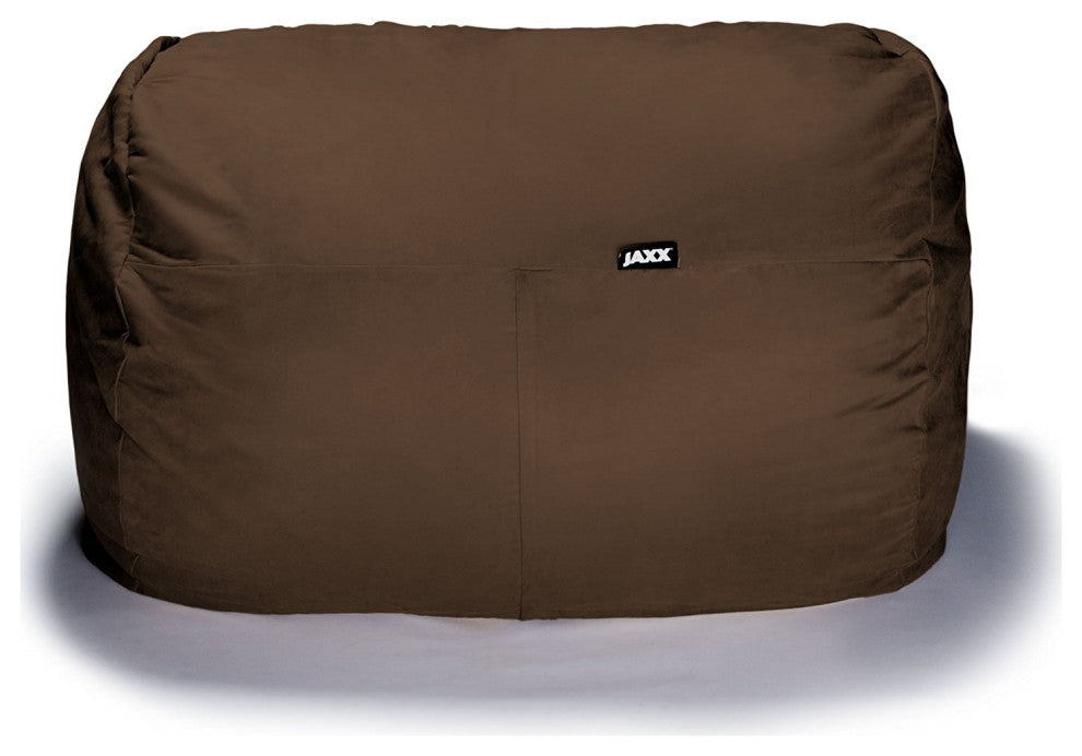 Sofa Saxx 4' Lounger Bean Bag, Chocolate