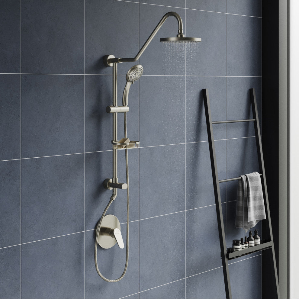 Kauai III ShowerSpa Shower System, 2.5 GPM, Brushed Nickel