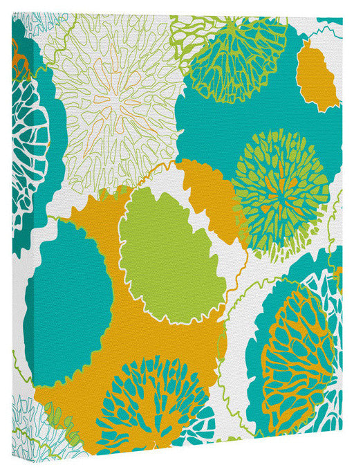 Deny Designs Karen Harris Brandywine Falls Citrus Incarnation Art Canvas