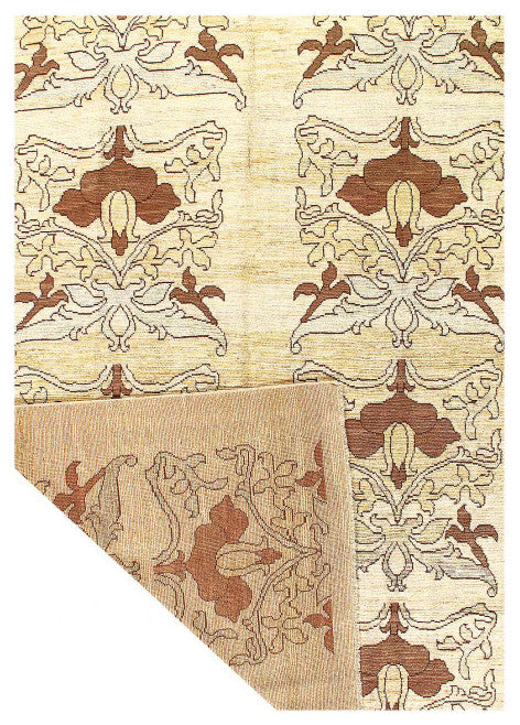 Fine Hand Knotted Persian Sultanabad Rug 7'8"x11'6"