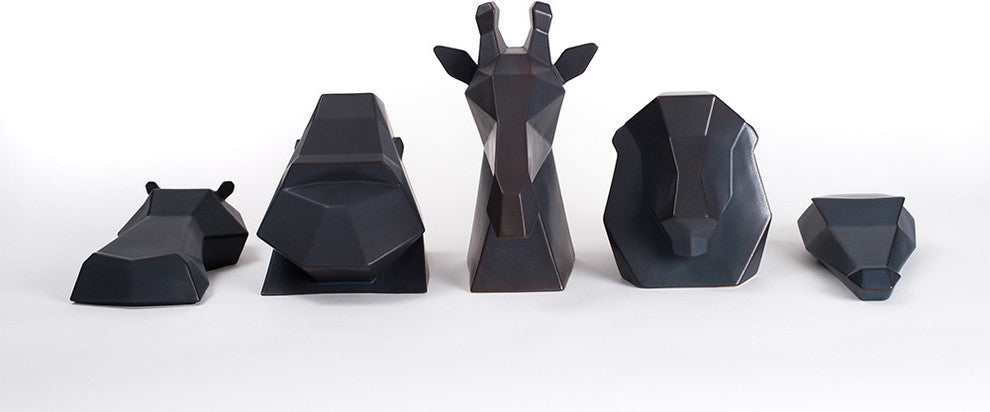 Project Safari Collection, Charcoal Ceramic